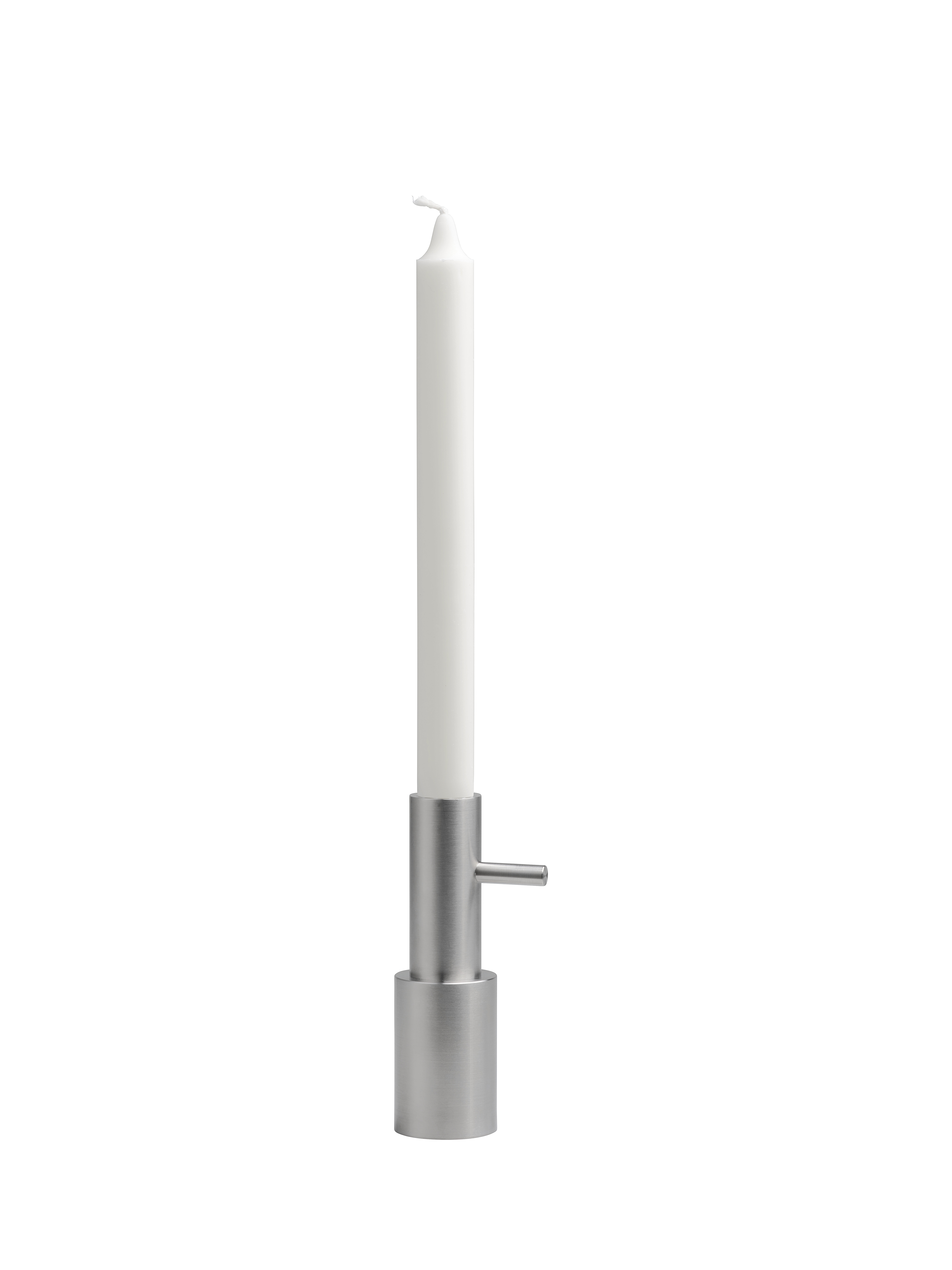 Fritz Hansen Candleholder Single #2, Rustfrit St�l, Timm M&oslash;bler