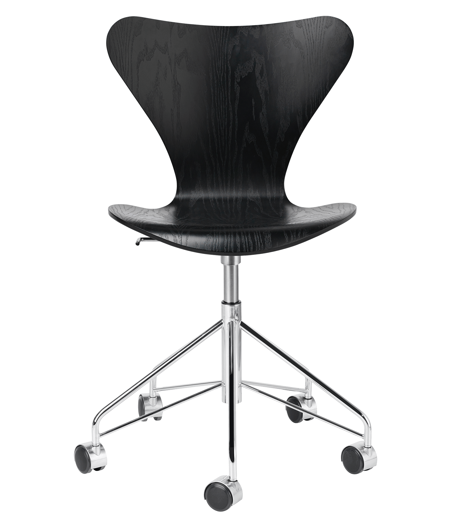 Fritz Hansen 3117 Sort Ask, Krom, Timm M&oslash;bler