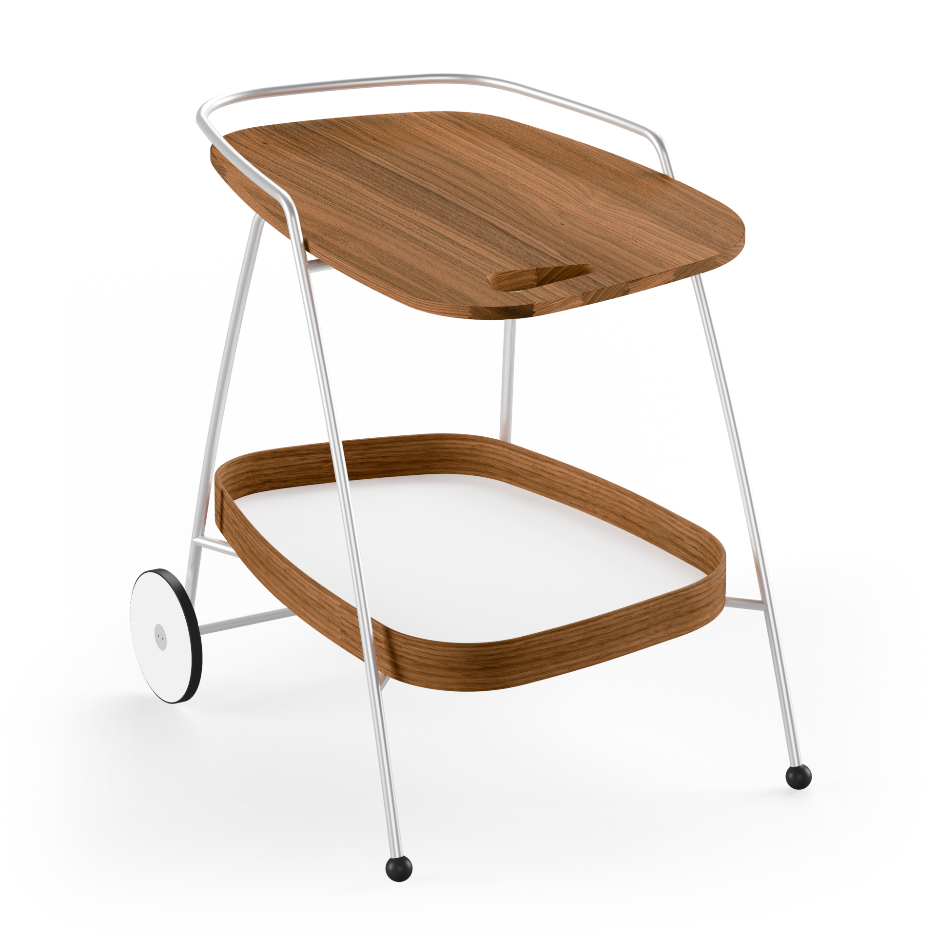 Naver Collection AK700 - Serveringsvogn, Valn�d, Timm M&oslash;bler