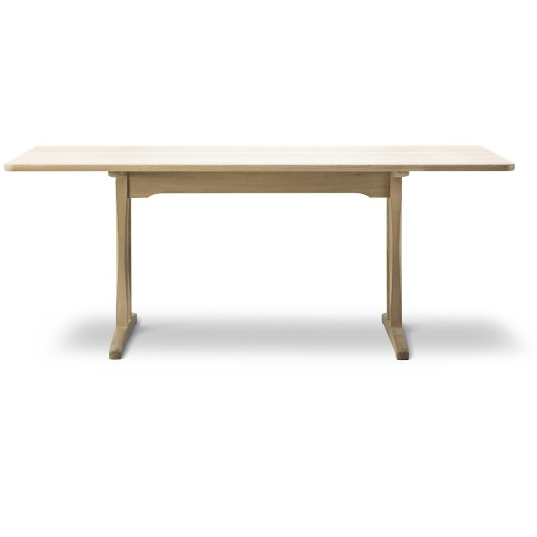 Fredericia Furniture C18 shakerbord - Model 6290, Eg / S&aelig;be, Timm Møbler