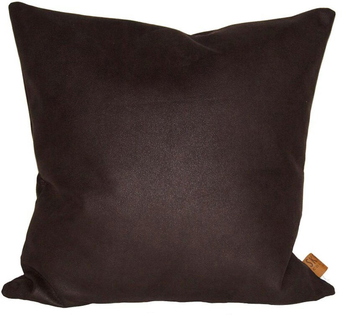Skriver Collection Boxter Cushion - Dark Brown, 45x45 cm, Timm Møbler