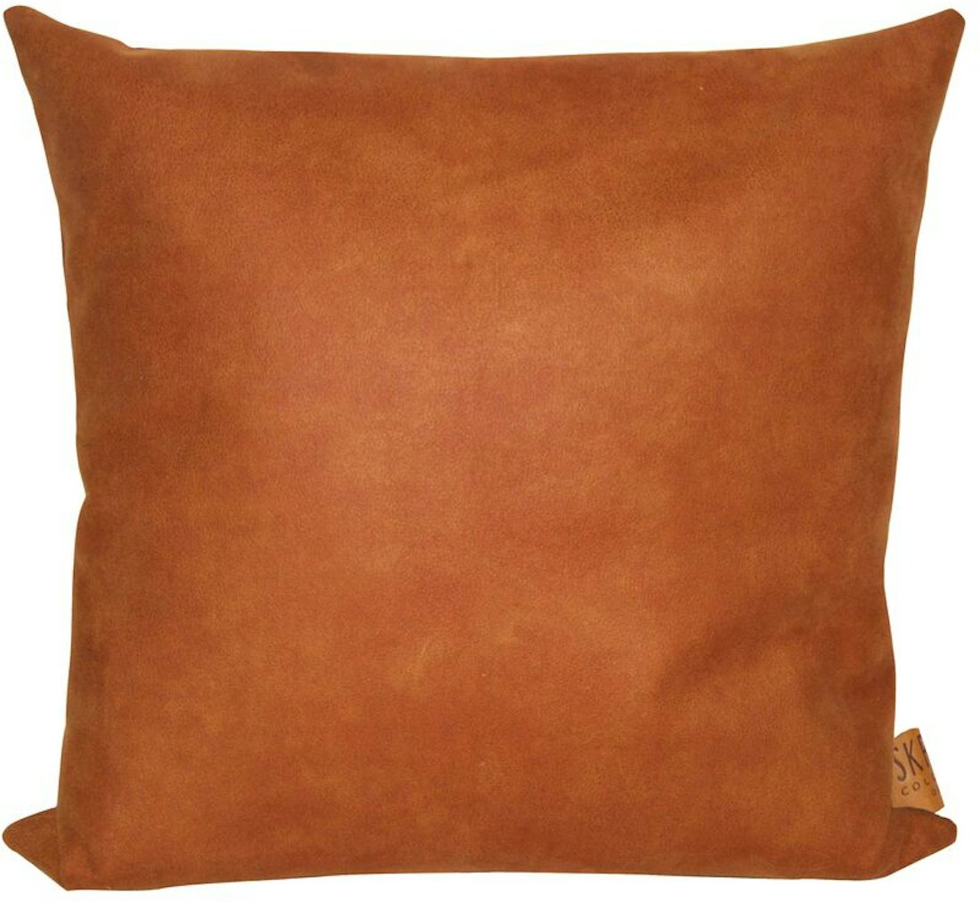 Skriver Collection Boxter Cushion - Cognac, 45x45 cm, Timm Møbler