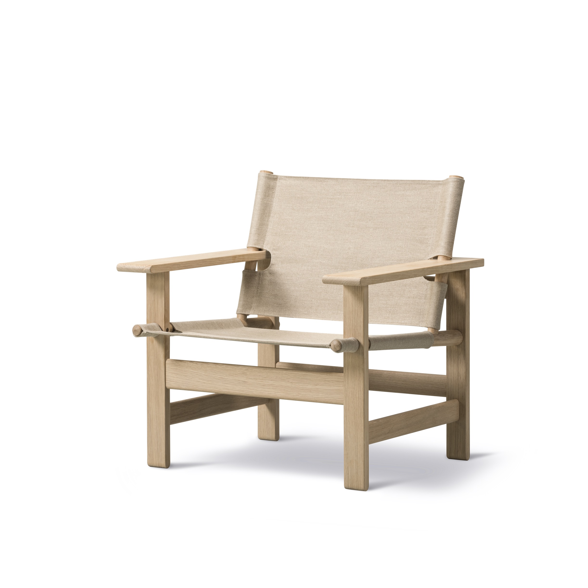 Fredericia Furniture The Canvas Chair, Eg olieret, Timm M&oslash;bler