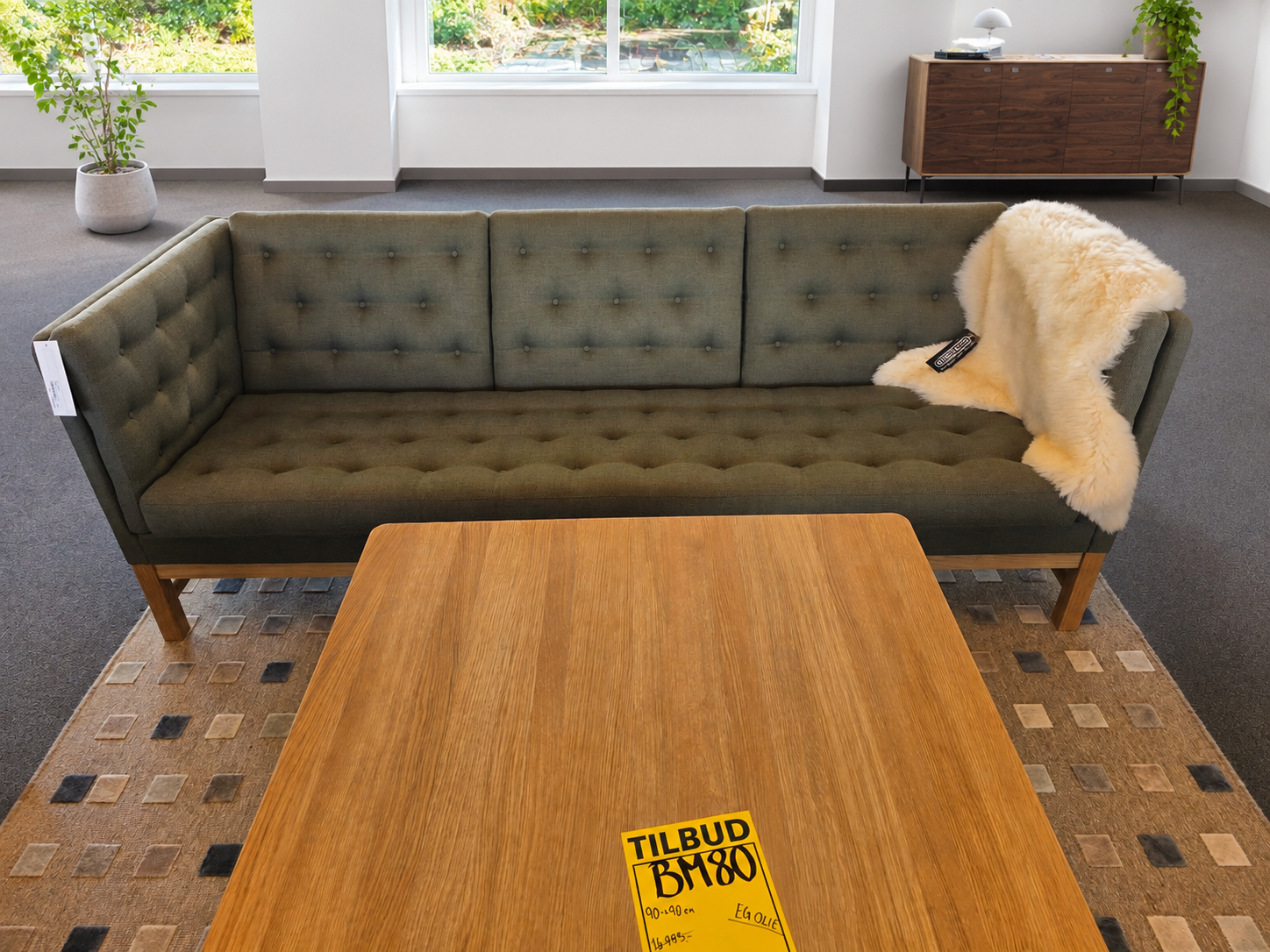 Fredericia Furniture EJ 315 Sofa Gr�n, Timm M&oslash;bler