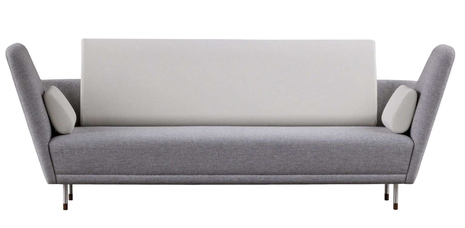  One Collection / House of Finn Juhl FJ5700 sofa, Hallingdal 190 - Sort, Timm M&oslash;bler