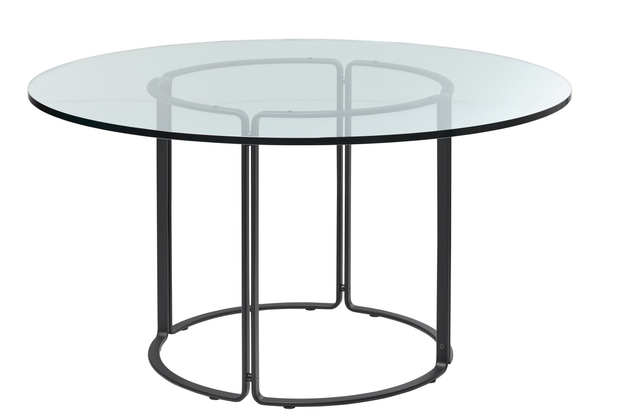 Lange Production HB 120 Spisebord, Sort, Timm M&oslash;bler