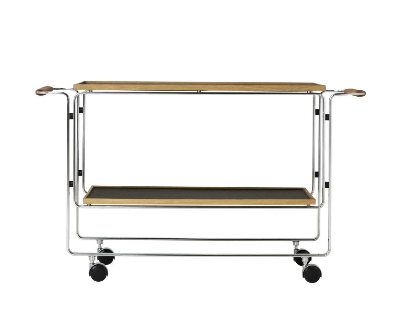 Lange Production HB 128 Barvogn, Krom, Timm M&oslash;bler