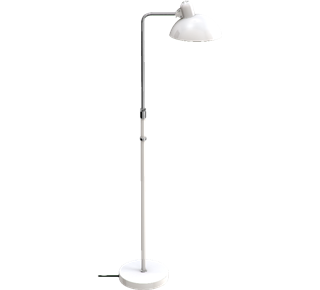 Fritz Hansen Kaiser Idell 6580-F Standerlampe, Hvid , Timm M&oslash;bler