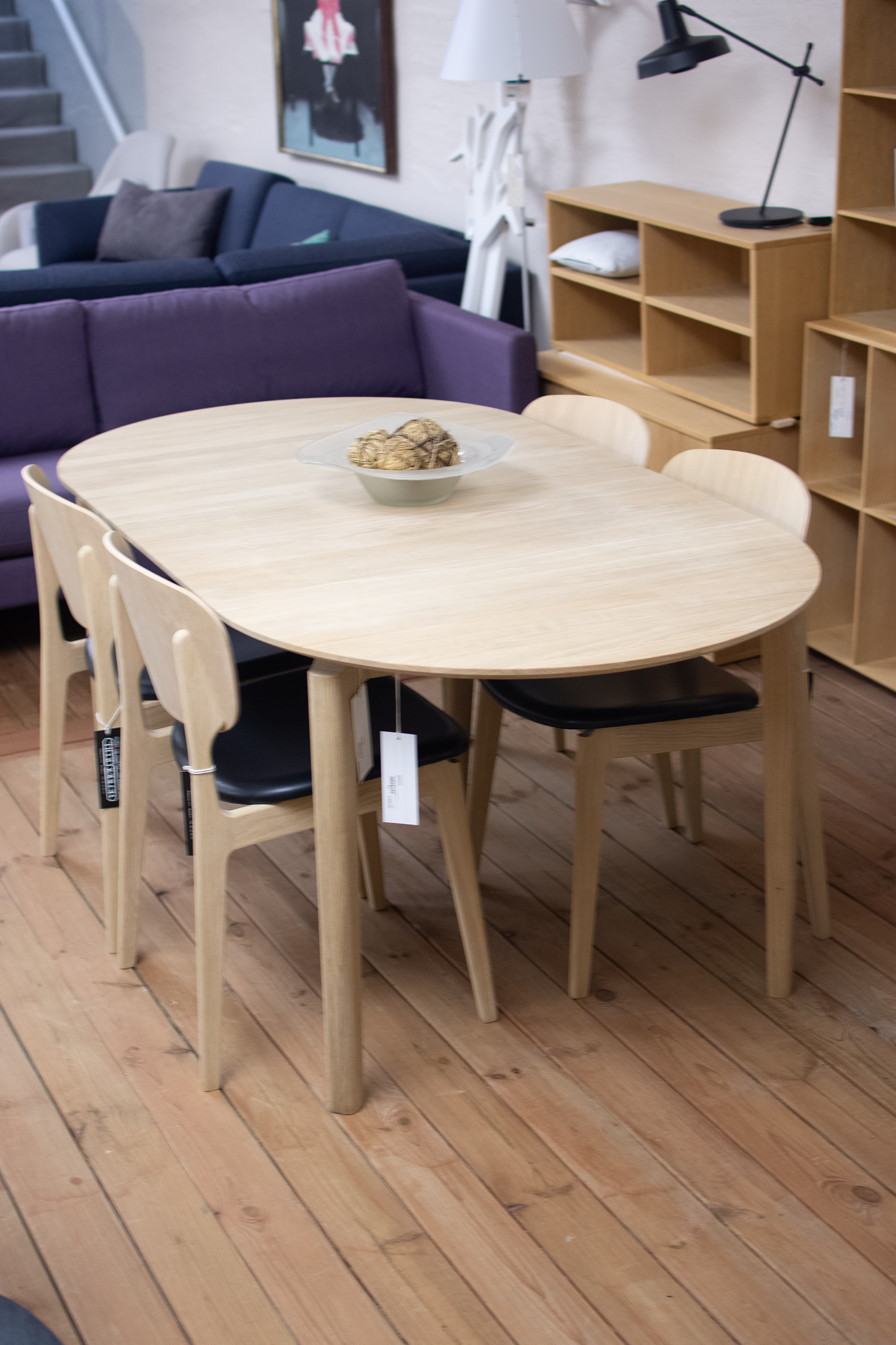 Haslev Ida Spisebord m/ 1 Till�gsplade, Timm M&oslash;bler