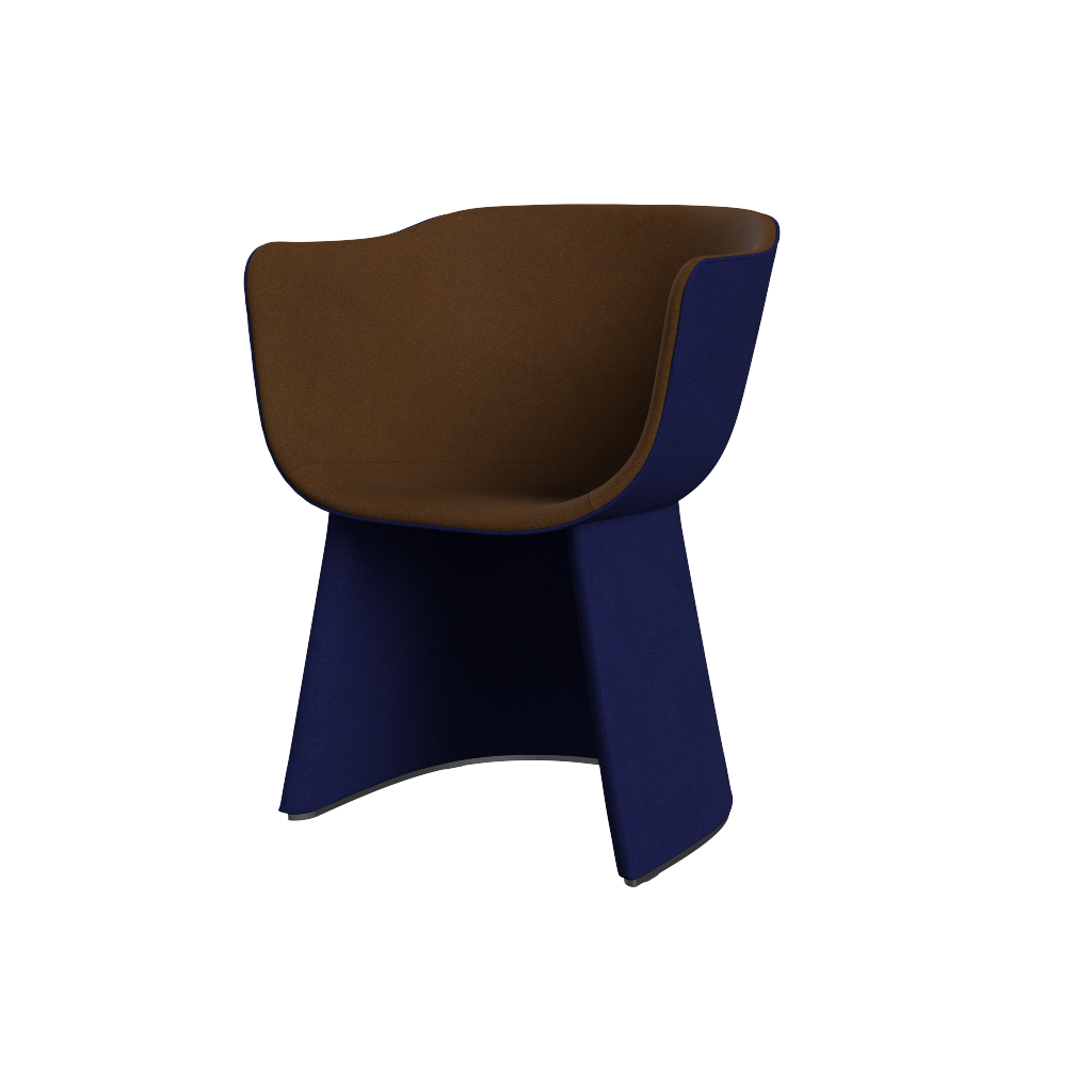 Fritz Hansen Monolit CM220 Spisebordsstol, 676 - Deep Blue, Timm M&oslash;bler