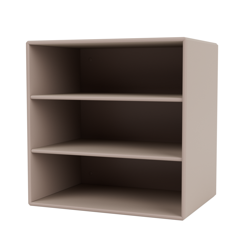 Montana Montana Mini Modul 1004 med Horisontale Hylder, 167 - Ruby, Timm M&oslash;bler