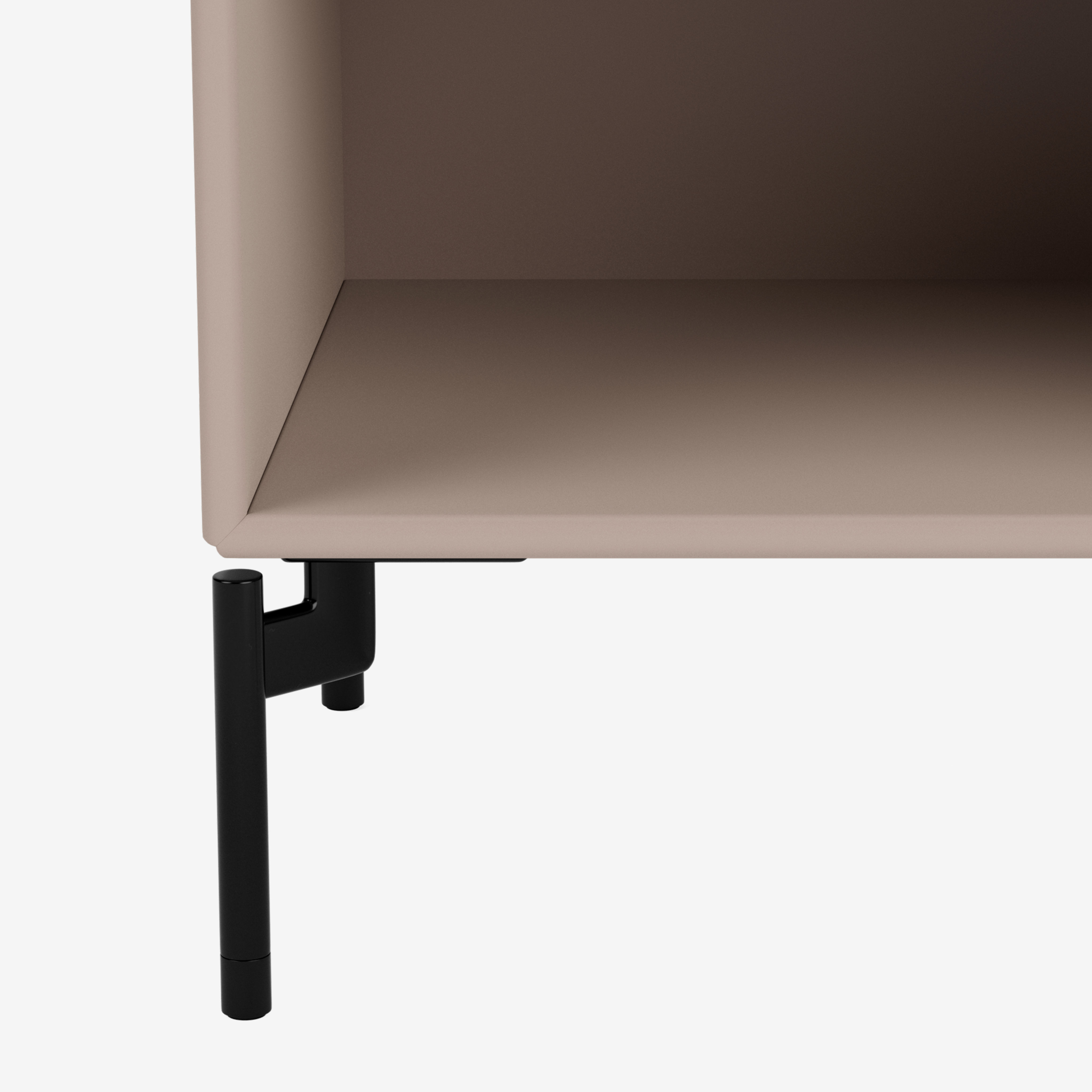 Montana Montana MB126 Ben - 4 stk., Sort, Timm M&oslash;bler