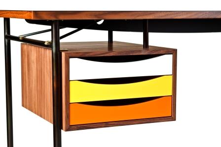  One Collection / House of Finn Juhl FJ5385 - Nyhavn Skuffekassette, Valn�d, Timm M&oslash;bler