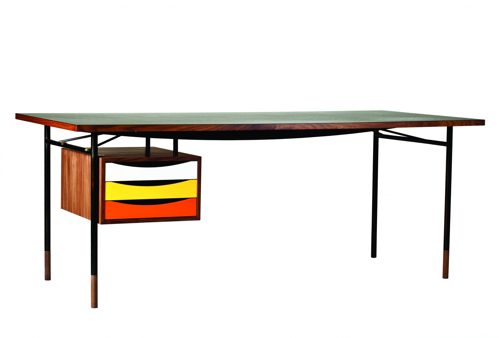  One Collection / House of Finn Juhl FJ5380 - Nyhavn Skrivebord, Timm M&oslash;bler