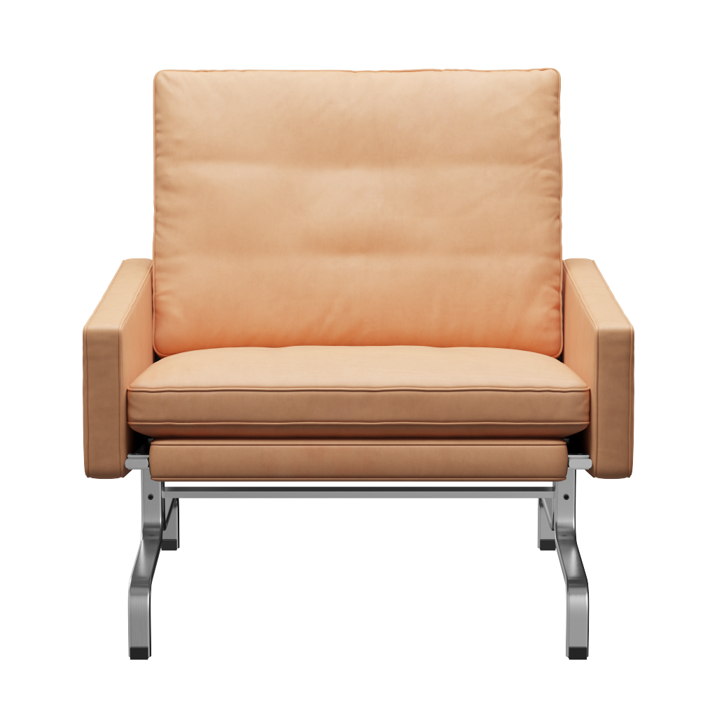 Fritz Hansen PK31 L�nestol, Grace L&aelig;der - Cognac, Timm M&oslash;bler