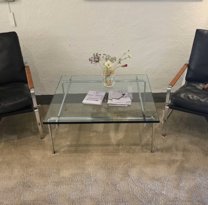 Lange Production FK90 Sofabord, Timm M&oslash;bler