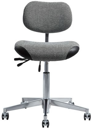 Vermund Larsen VL66K, Hallingdal 166 - Sort/Hvid/Sort l�der, Timm M&oslash;bler