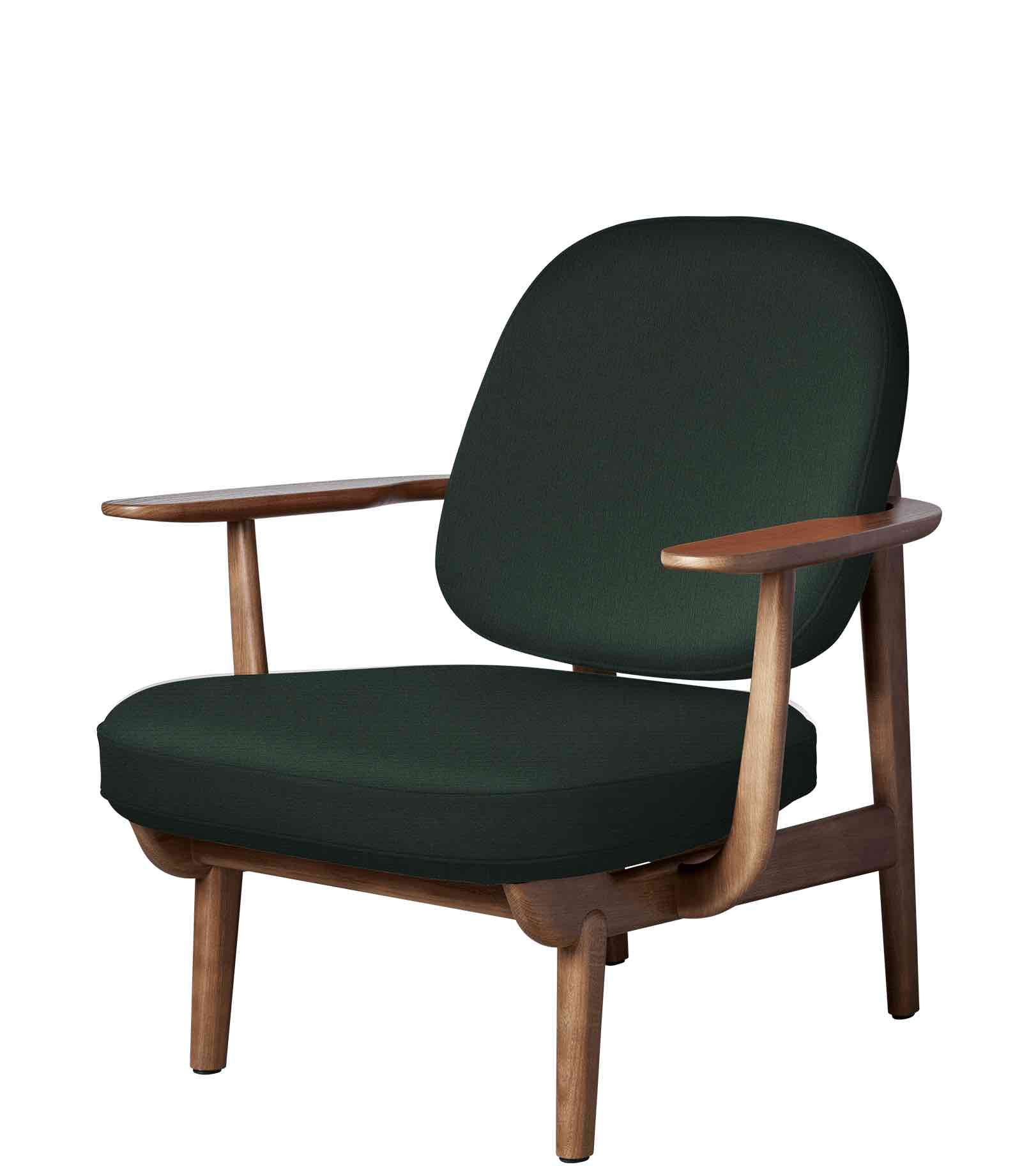 Fritz Hansen FRED loungestol - model JH97, Valn�dfarvet Eg, Timm M&oslash;bler