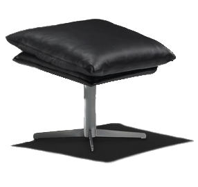 S�ren Lund SL 330/SK Fodskammel, L&aelig;der Gr. 1, Timm M&oslash;bler