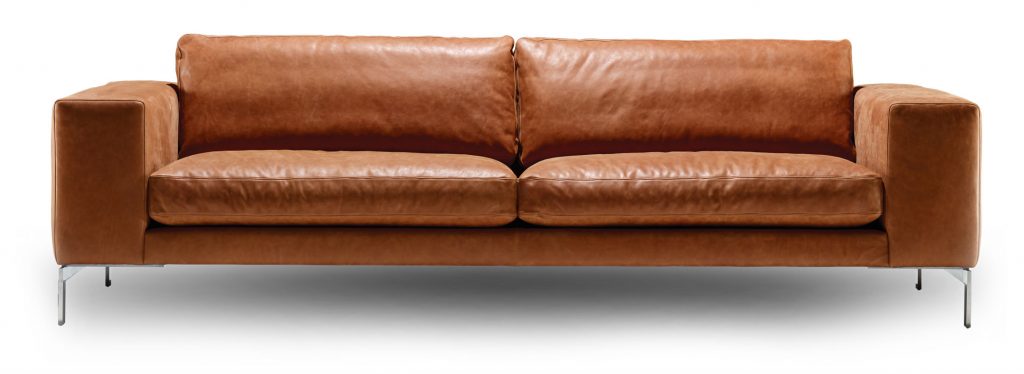 S�ren Lund SL 284 Sofa, L&aelig;der Gr. 1, Timm M&oslash;bler